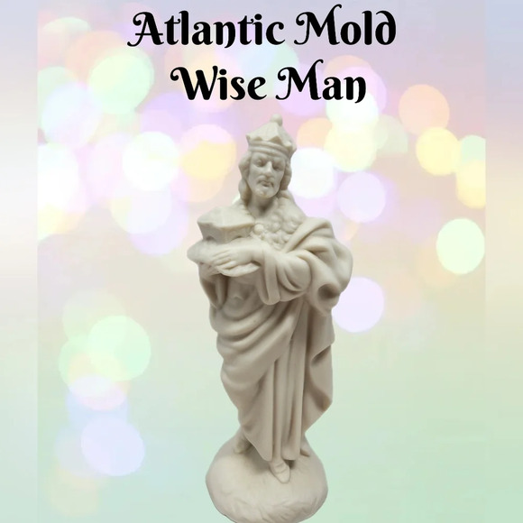 Atlantic Mold Wiseman Figurine Replacment Piece For Nativity Scene Christmas - Picture 1 of 9